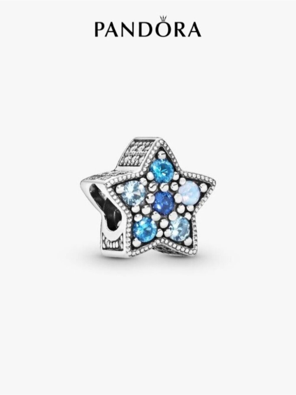 Pandora Bright Blue Star Charm